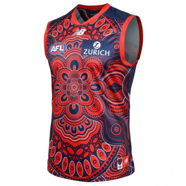 Melbourne Demons 2021 Mens Indigenous Guernsey