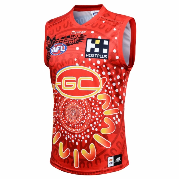 Gold Coast Suns 2023 Mens Indigenous Guernsey