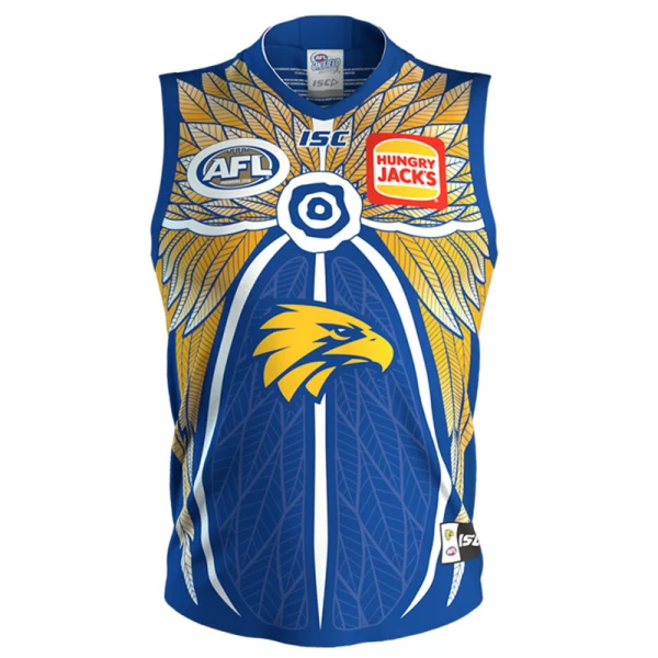 West Coast Eagles 2019 Mens Indigenous Guernsey