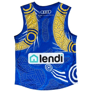 West Coast Eagles 2022 Mens Indigenous Guernsey