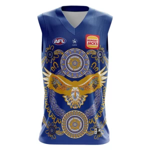 West Coast Eagles 2023 Mens Indigenous Guernsey