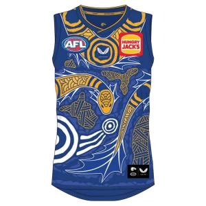 West Coast Eagles 2021 Mens Indigenous Guernsey