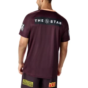 Brisbane Broncos 2024 Mens Sunstone Training Tee