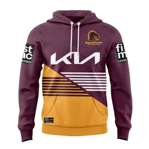 Brisbane Broncos 2024 Mens Team Hoodie