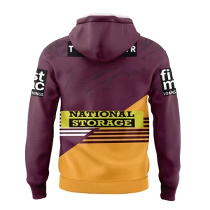 Brisbane Broncos 2024 Mens Team Hoodie