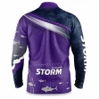 Melbourne Storm 2022 Mens Fishfinder Fishing Shirt