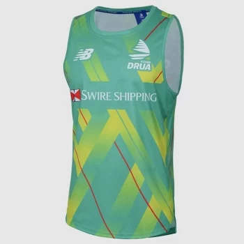 Fiji Drua 2025 Men's Green Training Singlet