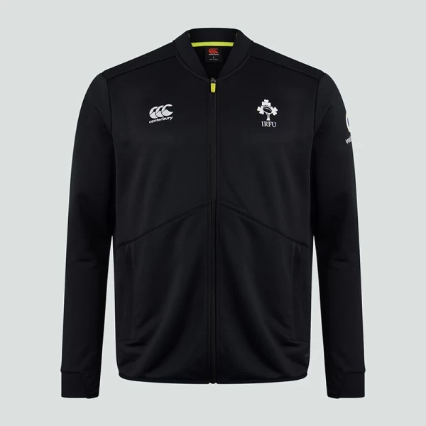 Canterbury Ireland IRFU 2020 Mens Track Jacket Black