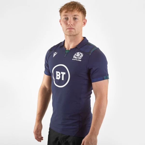 Macron Scotland 2019 2020 Home Rugby Jersey