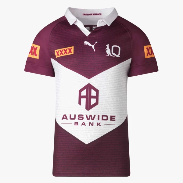 QLD Maroons 2023 Mens Captain Run Jersey