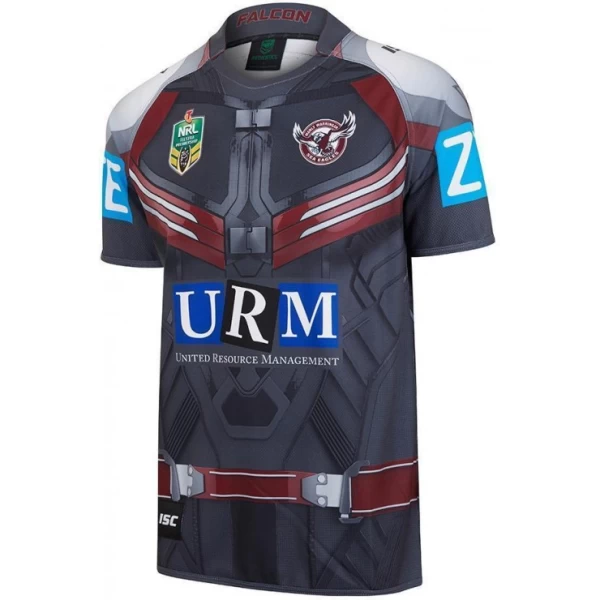 Manly Warringah Sea Eagles 2017 Men's Falcon Marvel Jersey