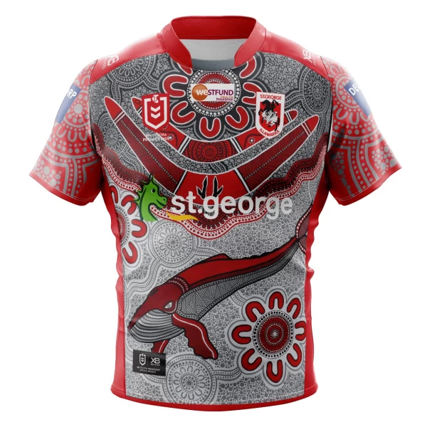 St George Illawarra Dragons 2020 Men's Indigenous Jersey