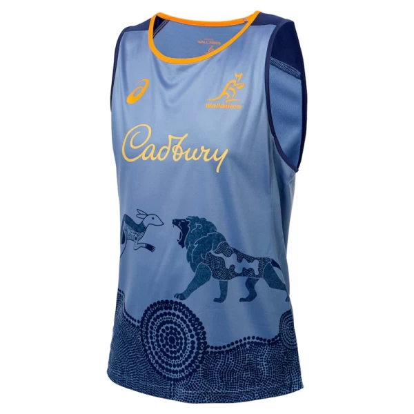 Wallabies Lions 2025 Men's Tour Training Singlet