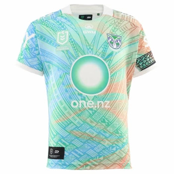 New Zealand Warriors 2025 Mens Pasifika Jersey