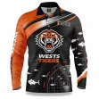 Wests Tigers 2022 Mens Fishfinder Fishing Shirt