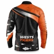 Wests Tigers 2022 Mens Fishfinder Fishing Shirt