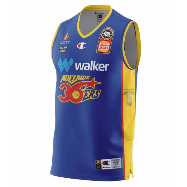 Adelaide 36ers 2021-22 Mens Heritage Game Jersey